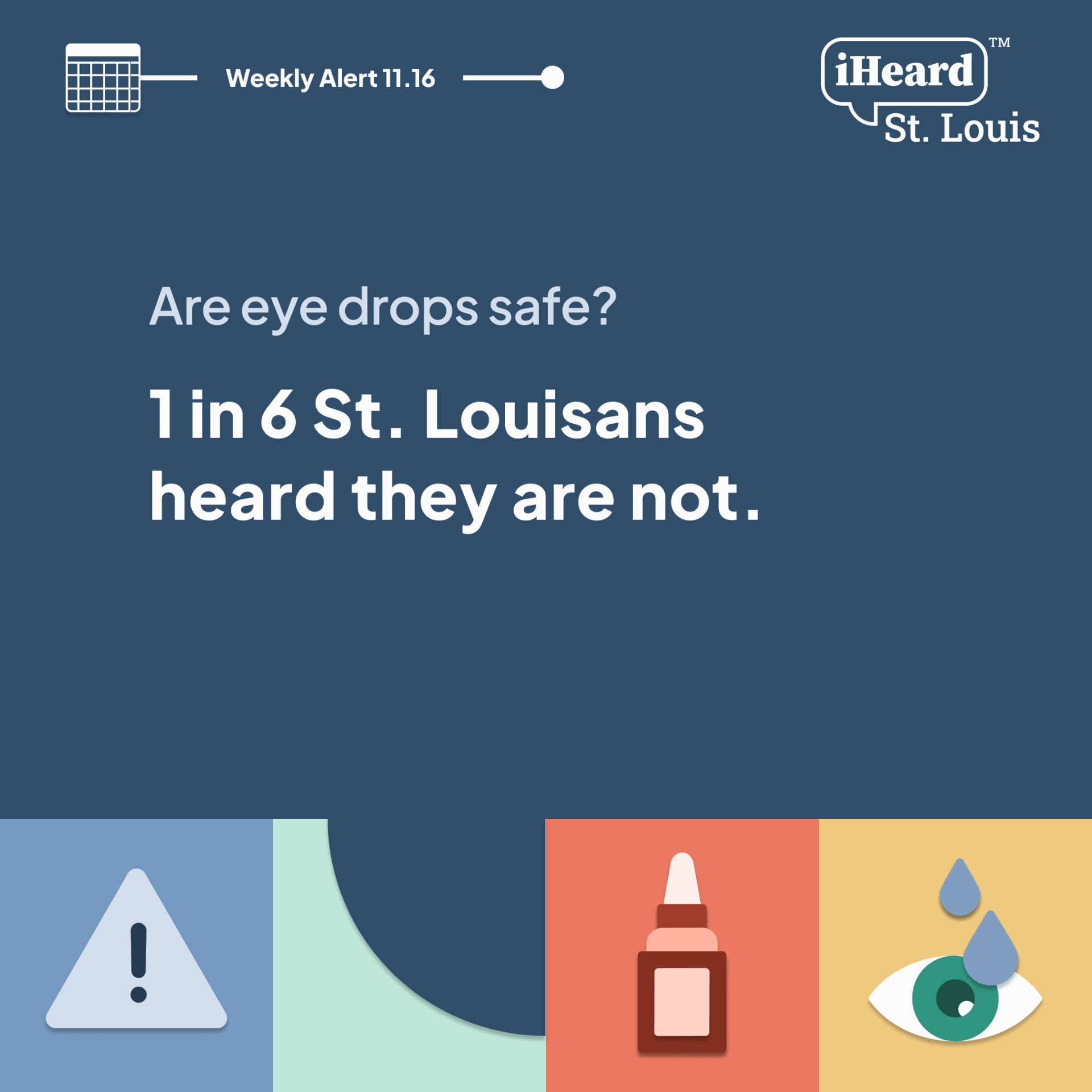 Are eyedrops safe? 1 in 6 St. Louisans heard they are not.